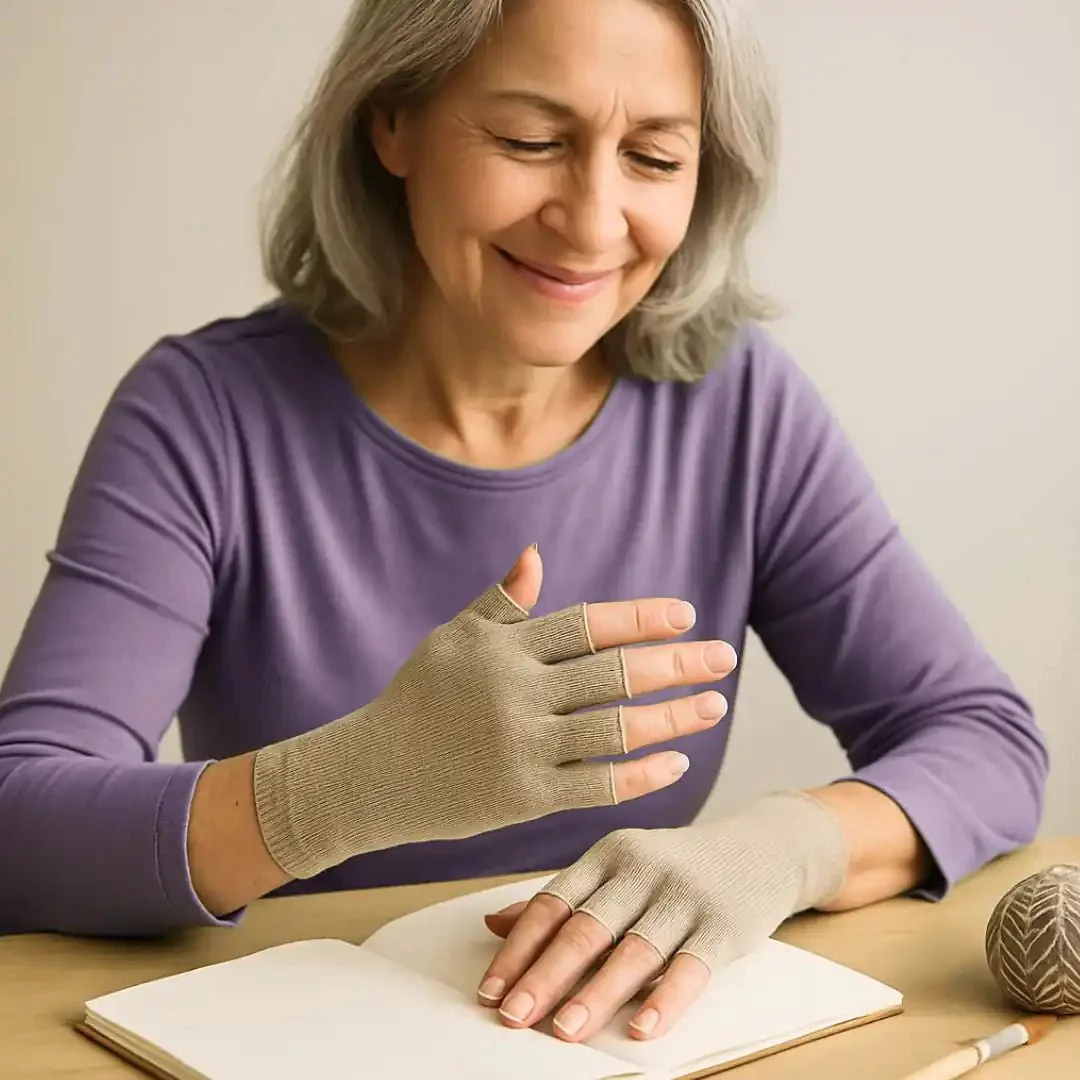 Guantes de compresión TeraFit™: Relaja el dolor, recupera el control.